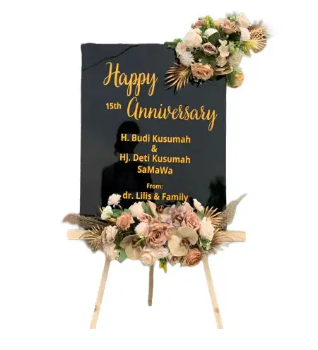 Papan Bunga Akrilik Giliginting